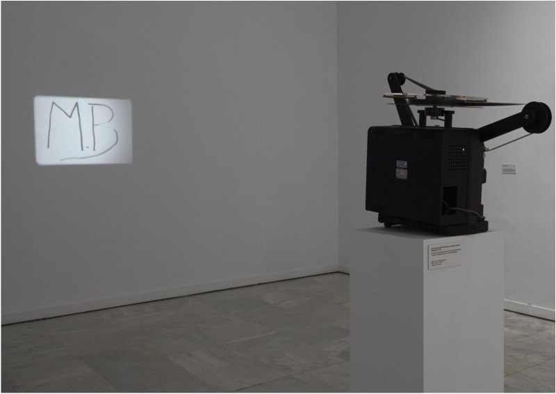 Marcel Broodthaers Une Seconde d'Eternité (aprés une idée de Charles Baudelaire), 1970 35mm, black and white film 1 second, 24 images per second