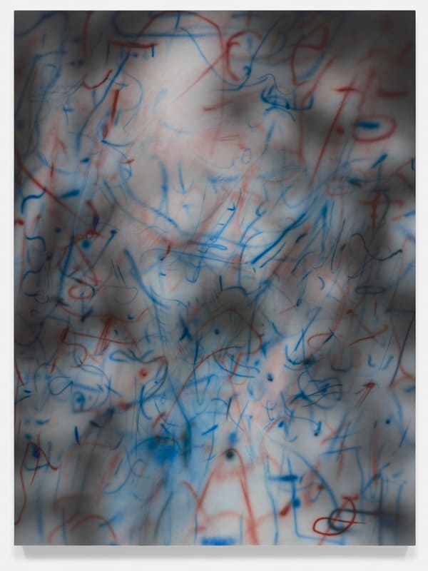 Julie Mehretu Rubber Gloves (O.C.), 2018 Ink and acrylic on canvas