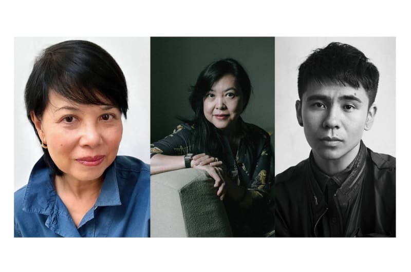 An-My Lê and writers Monique Truong and Ocean Vuong