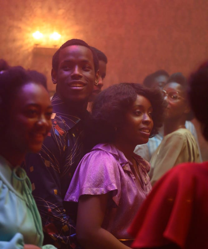 Scene from Steve MᶜQueen’s complete television series, Small Axe