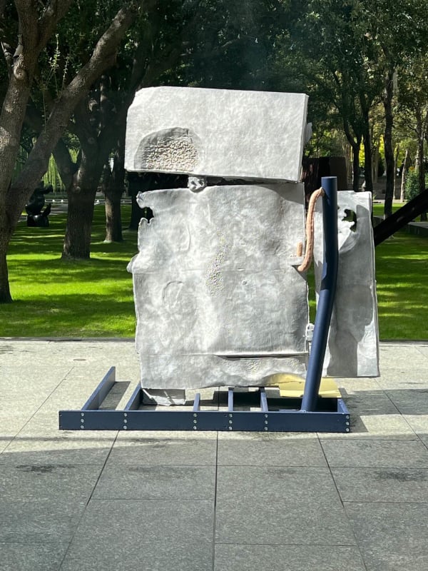 Nairy Baghramian sculpture at Nasher Sculpture Center in Dallas, Texas