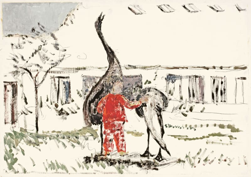 Sabine Moritz, Kind – Institut, 1992/94