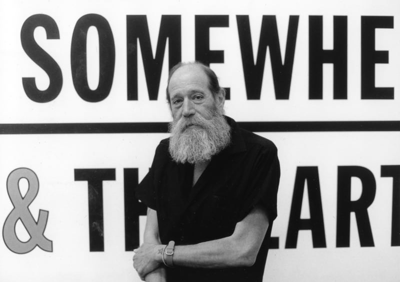 Lawrence Weiner portrait