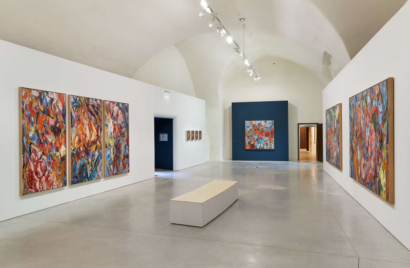 Exhibition View, Sabine Moritz: Cieux, Château – Centre d’art contemporain et du patrimoine d’Aubenas, 2025 Photo credit : Laurent Lecat