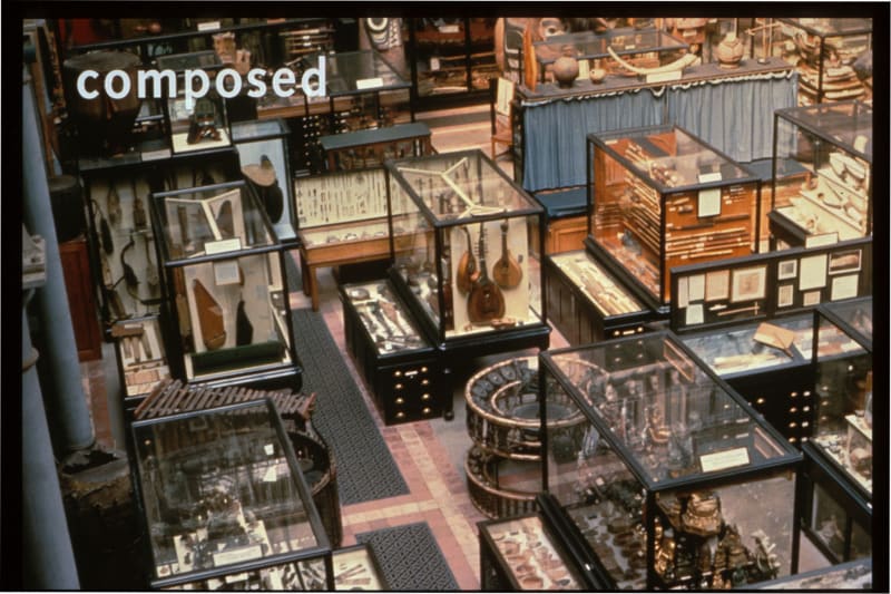 Lothar Baumgarten Unsettled Objects, 1968-1969 Single slide projection; 81 35mm images, color; 14 min. 50 sec.