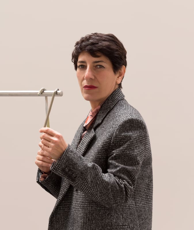 Portrait of Nairy Baghramian. Credit: Abigail Enzaldo