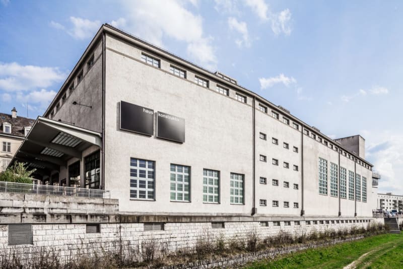 river view of Museum Haus Konstruktiv in Switzerland