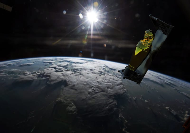 Tavares Strachan's ENOCH project as seen from space.