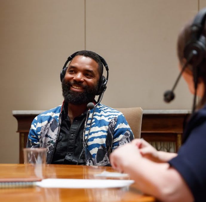 An image containing the artist Tavares Strachan