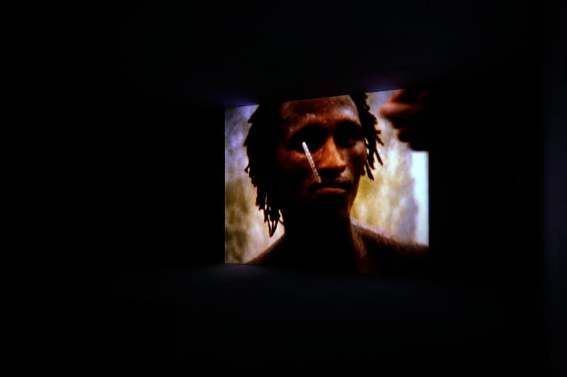 Steve McQueen, Western Deep, 2002, Super 8 mm colour film, transferred to video, sound, 24 minutes 12 seconds, screened in a cinema-like space,