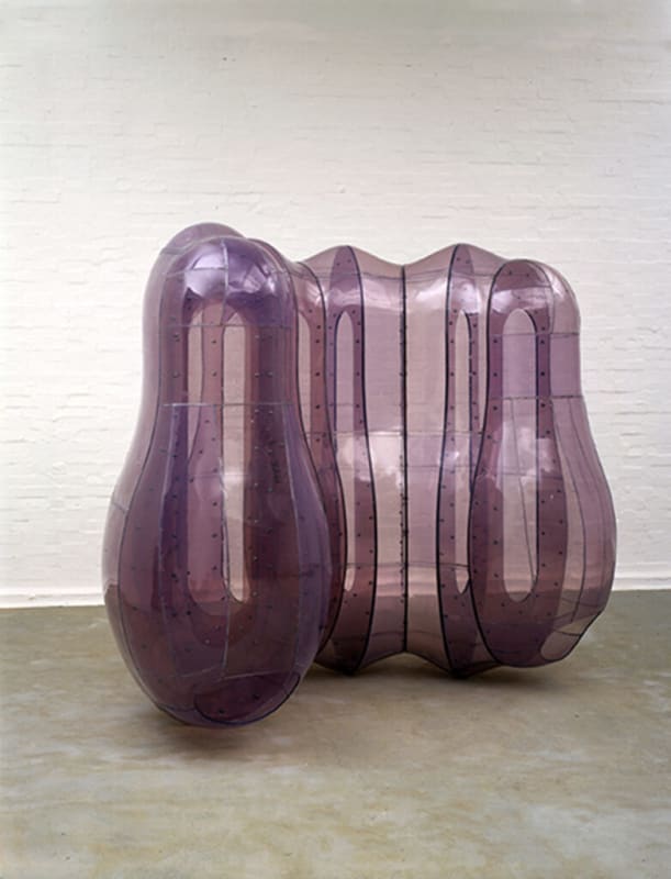 Richard Deacon, Pack, 1990 Welded PVC 217 x 253 x 159 cm (85½ x 99¾ x 62¾ in)