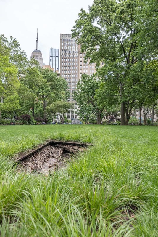 Cristina Iglesias, "Landscape and Memory," Madison Square Park, NYC