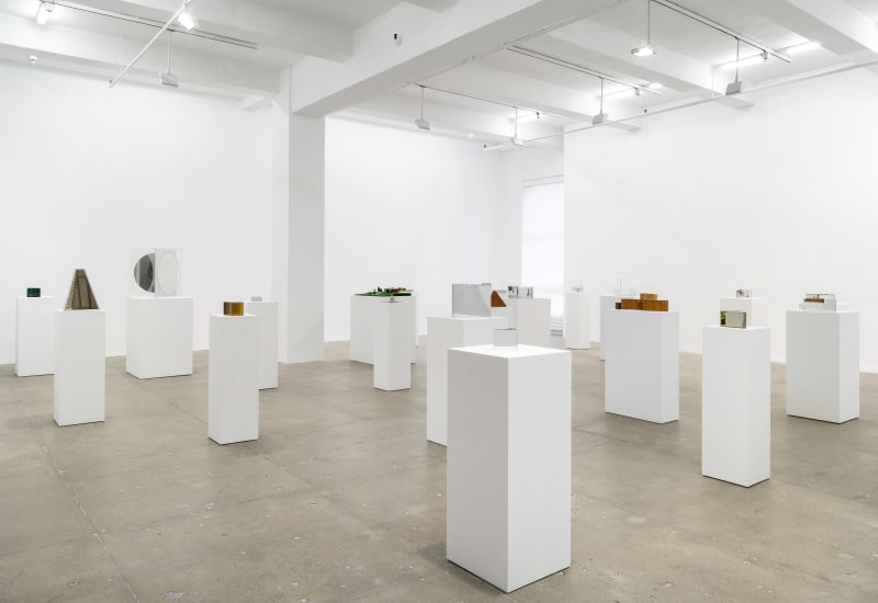 Installation View: Dan Graham: Is there Life After Breakfast?, Marian Goodman Gallery, New York, 2023.