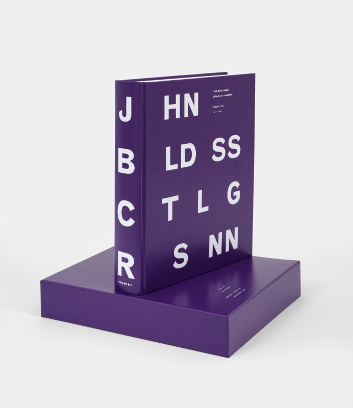 John Baldessari Catalogue Raisonné, Volume Six: 2011-2019