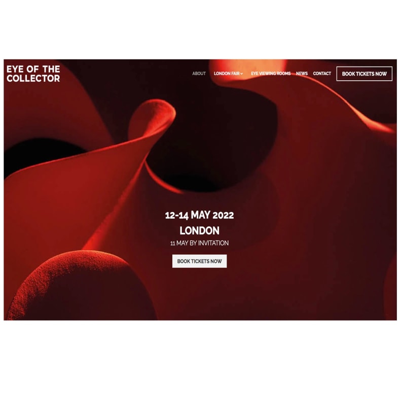 Mauro exhibiting at The Eye of the Collector