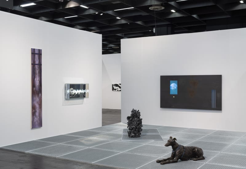 Installation view Booth B 04 | Art Cologne 2021 | Dirk Tacke
