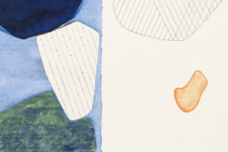 Jürgen Partenheimer Dekohärenz VII, 2025 (Detail)