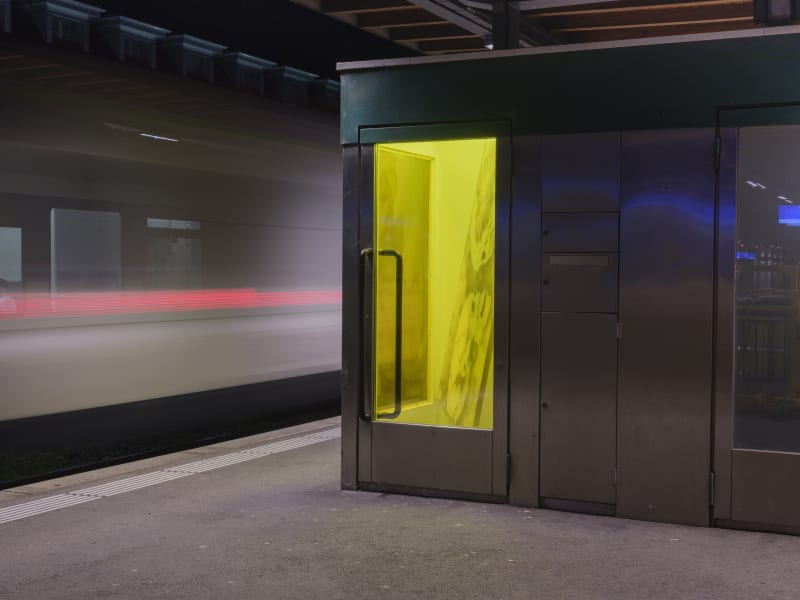 Natacha Donzé, le lieu secret, Platform 2, Biel Station