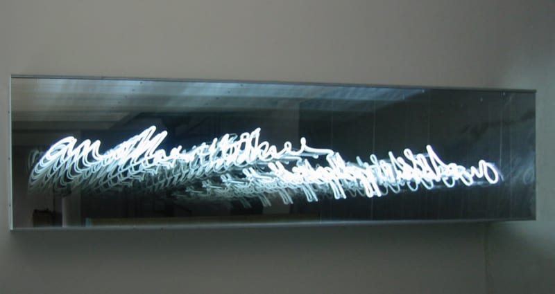 Brigitte Kowanz, Another time Another Place (2002) | Photo: Studio Kowanz