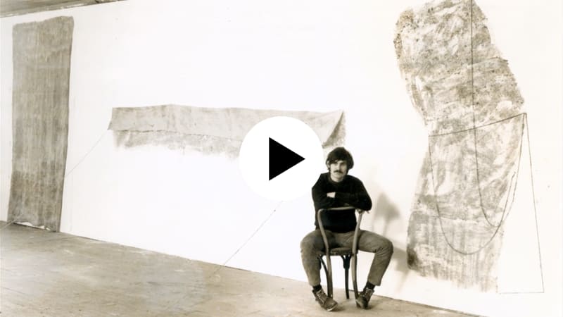 Screenshot of Keith Sonnier's short biography