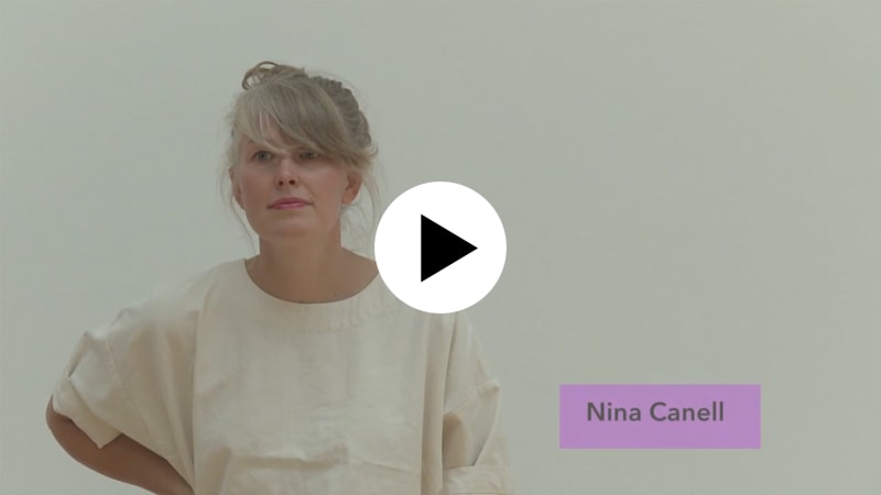 Screenshots von Aussteliungsvideo mit Nina Canell | Kunstmuseum St. Gallen (2018)