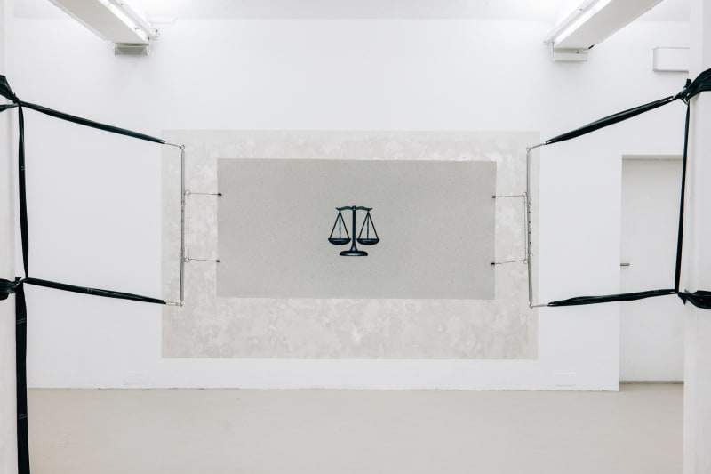 Rosanna Marie Pondorf, installation view, ZUCKER, Galerie Mitte, Bremen
