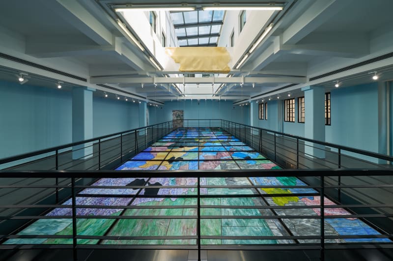 Installation view Rindon Johnson Best Synthetic Answer, Rockbund Art Museum, Shanghai (2024 – 2025), Photo: Cra. © Rockbund Art Museum
