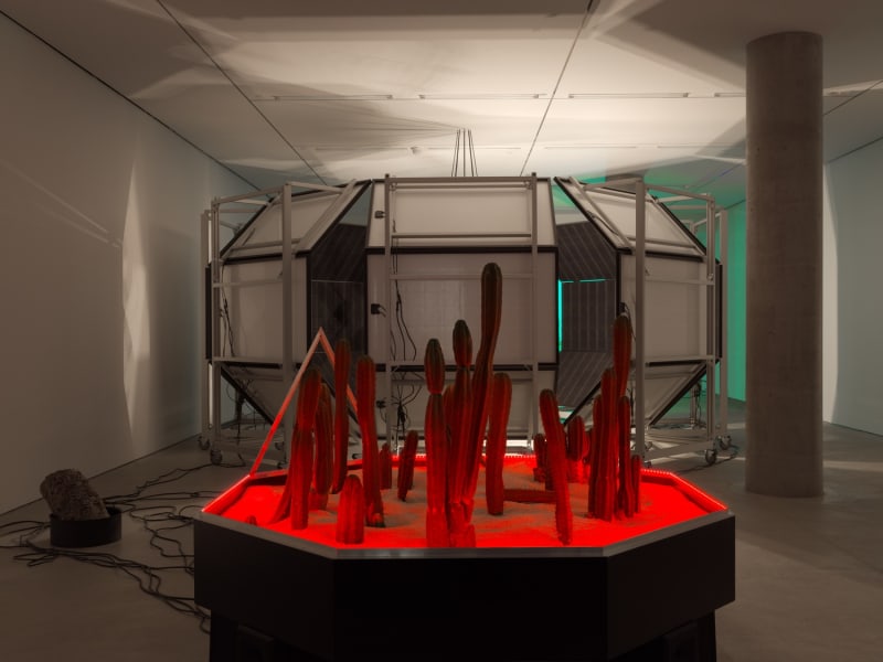 Installation view A Dyson Sphere for Schumann Resonances (Solar Symphony 13), Lisson Gallery (2022)