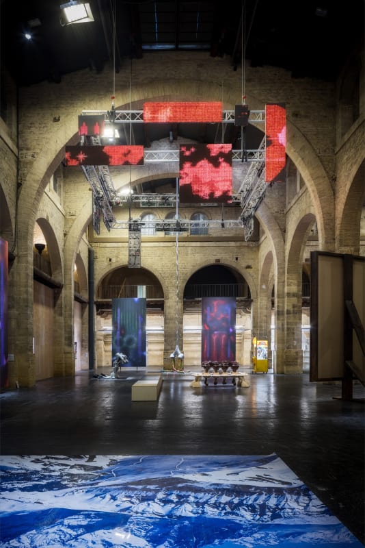 Installation view Barbe à Papa, Capc Musée d’art contemporain de Bordeaux (2022) | Photo: Arthur Péquin