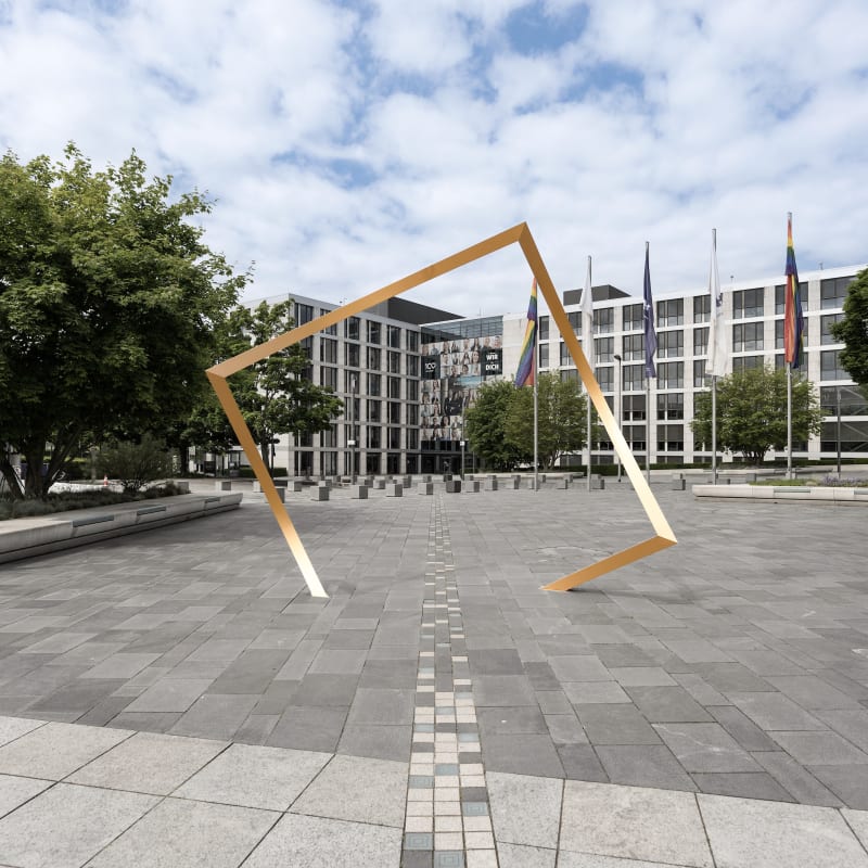 Installation view Die Quadratur des Kreises (2023) | Photo: Anton Sahler