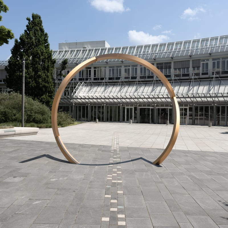 Installation view Die Quadratur des Kreises (2023) | Photo: Anton Sahler