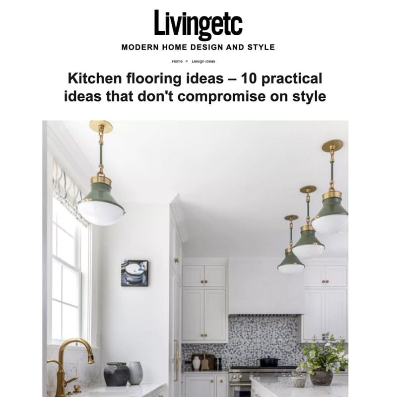 Recent Press Featuring Heather Capen in LivingEtc via Caitlin Jones Design