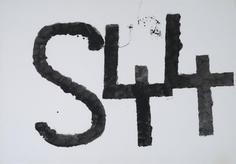 From Word to Sign: Accardi Basquiat Boetti Capogrossi Kounellis Novelli Perilli Twombly, curated by Maria Albani