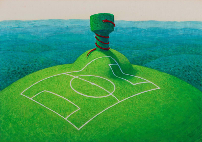 Roman Tolici and Dr. Gabriel Cicu about art