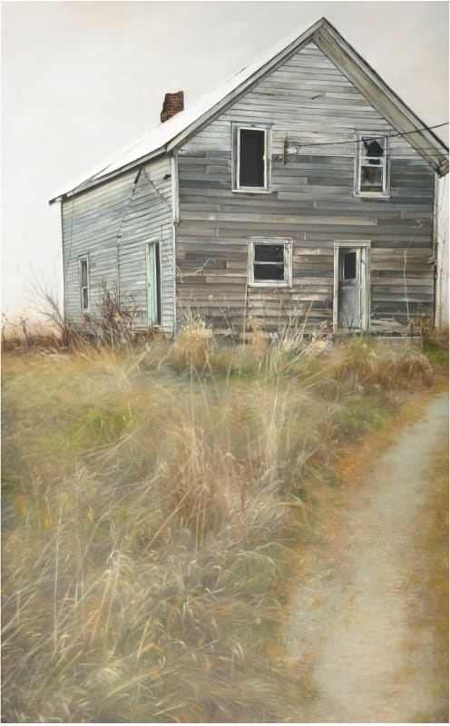 Jennifer Trouton Fallow I Oil on canvas 120 x 76 cm