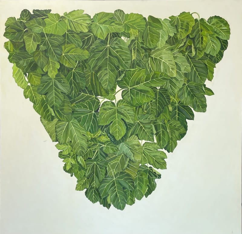 Philip Moss, 'Fig', oil on canvas, 121 x 121cm