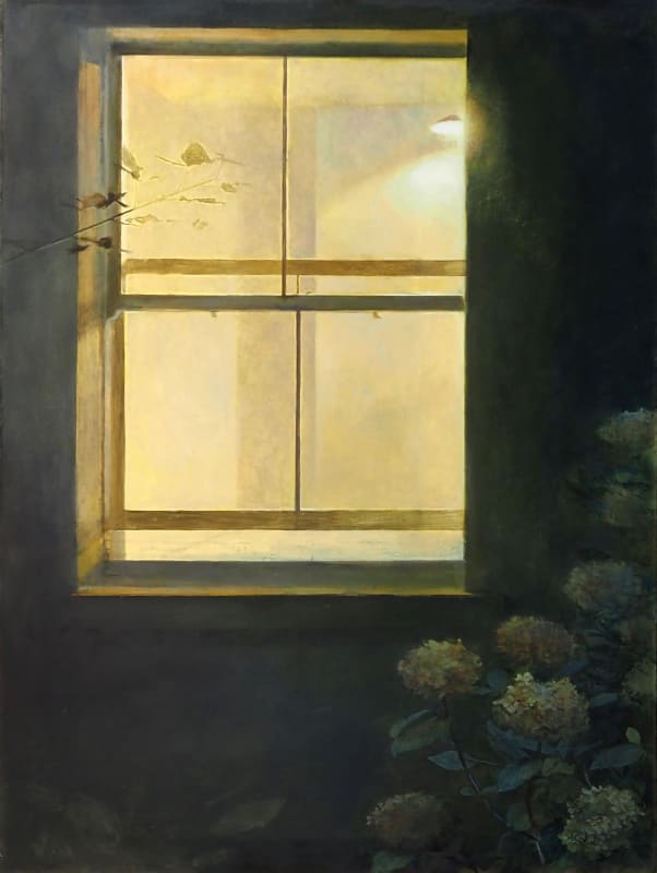 Maeve McCarthy RHA, 'Open window', oil on linen, 120 x 90cm