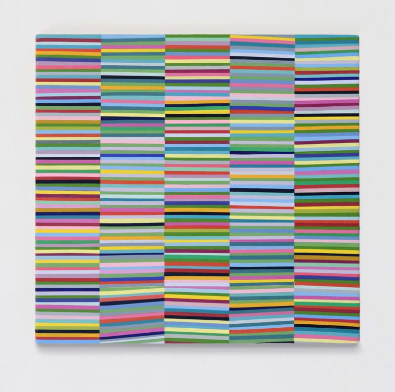 Ronnie Hughes, 'Gamut', acrylic co-polymer on plywood, 58 x 61cm