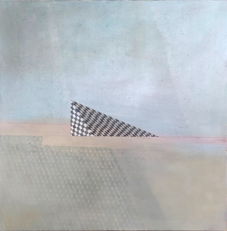'Camouflage', oil on canvas, 70 x 70 cm