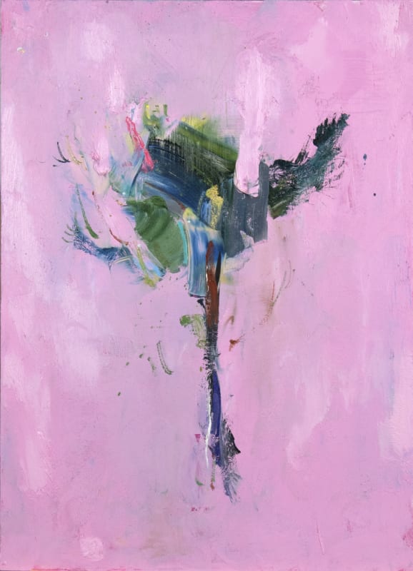 'Relic pine', oil on gesso panel, 35 x 25 cm