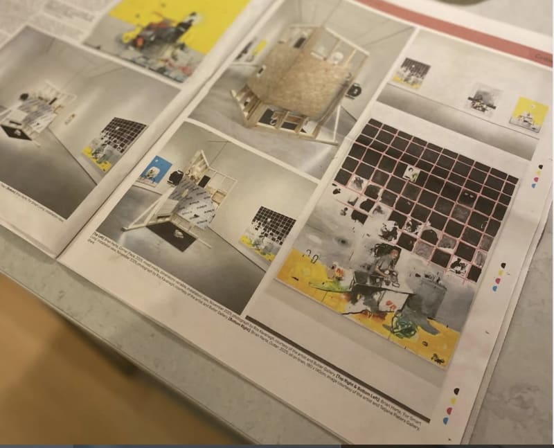 Brian Harte, Visual Artists News Sheet