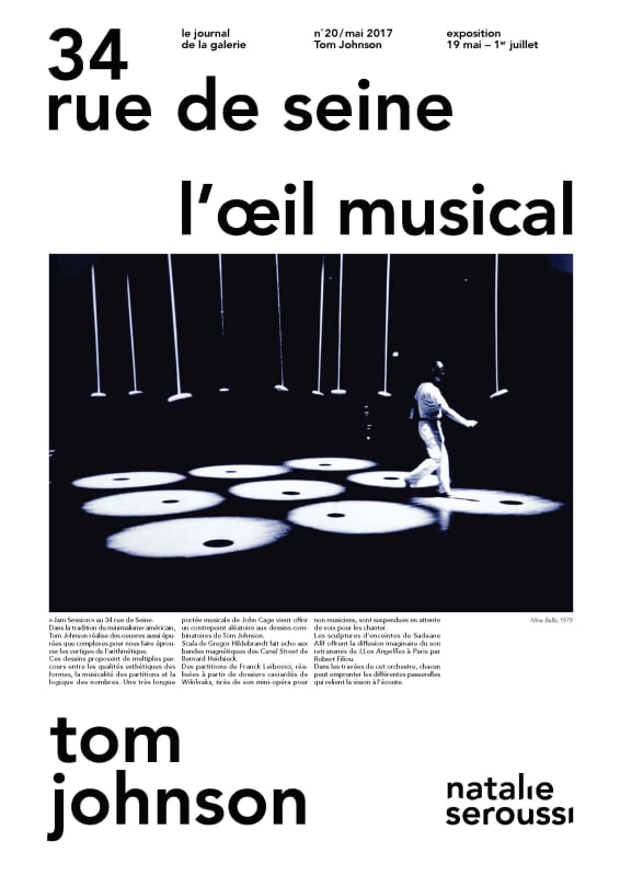 34 rue de Seine n°20 - Tom Johnson