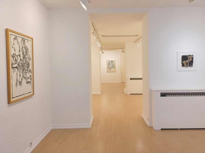 Philippe COGNÉE - Jean-Pierre PINCEMIN, Correspondences - paintings on paper