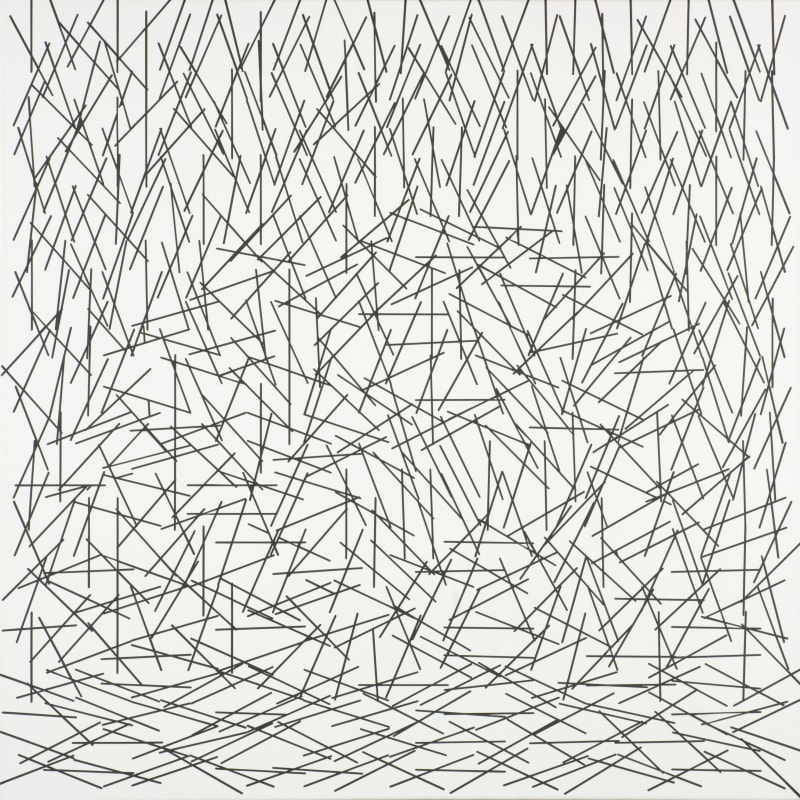 Vera Molnar, Meules en hommage à Claude Monet-A, 2013