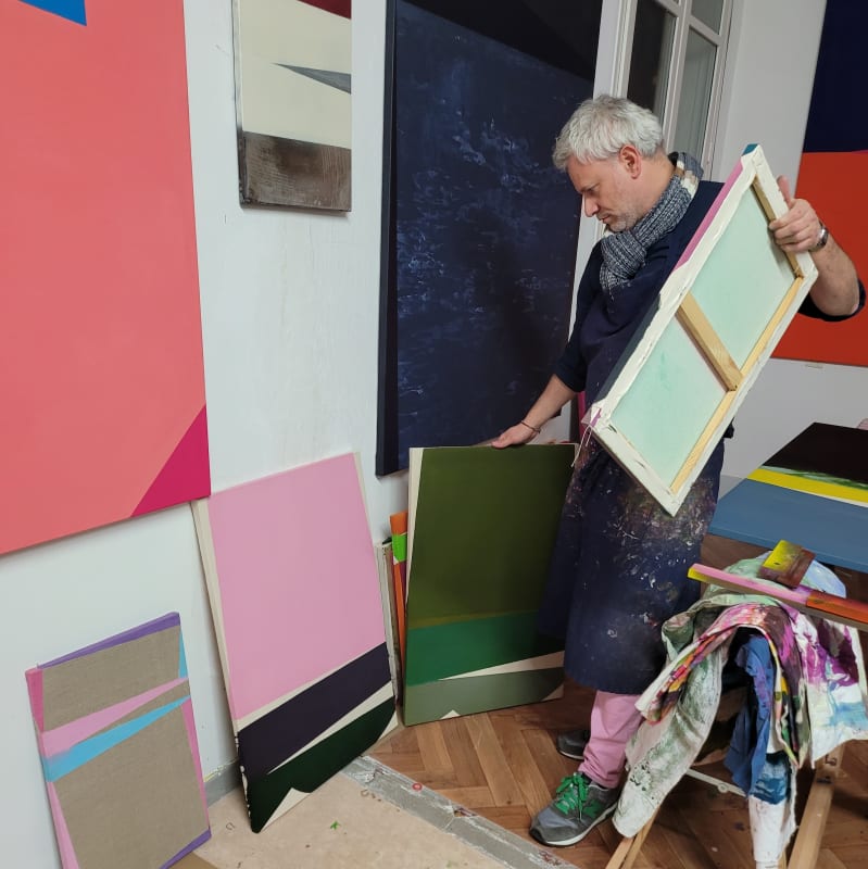 Guillaume Moschini, 2 solo shows in 1 place