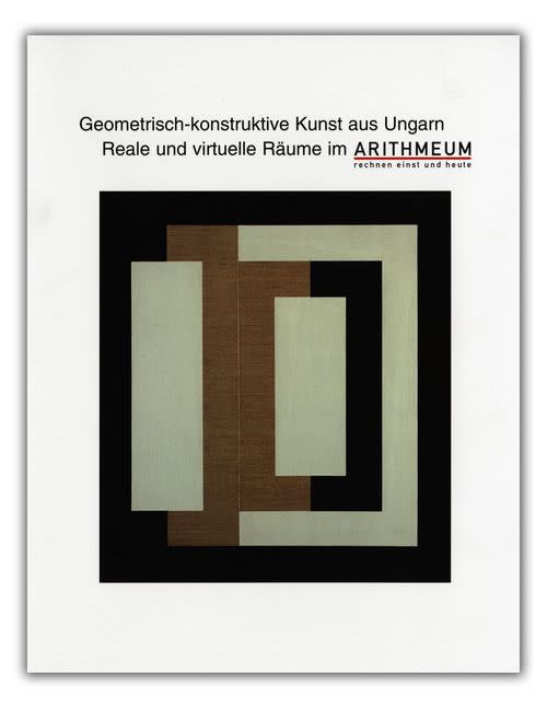 Vera Molnar + autres artistes, Geometrisch-konstruktive Kunst aus Ungarn Reale und virtuelle Räume im ARITHMEUM