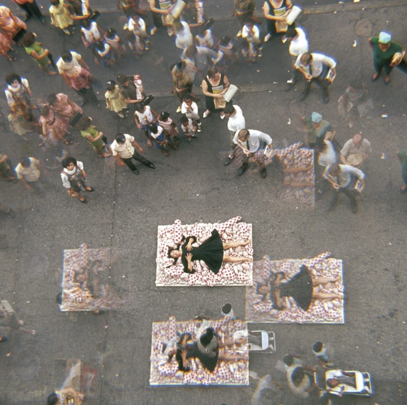 14th Street Happening (detail) 1966 © YAYOI KUSAMA Photo: Eikoh Hosoe