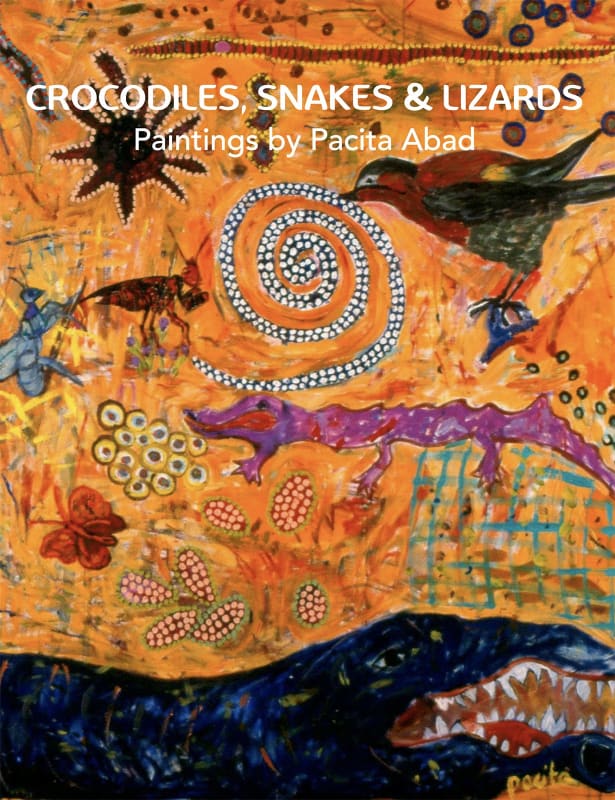 e-Book: Crocodiles, Snakes & Lizards, Paintings by Pacita Abad, Text by Jack Garrity