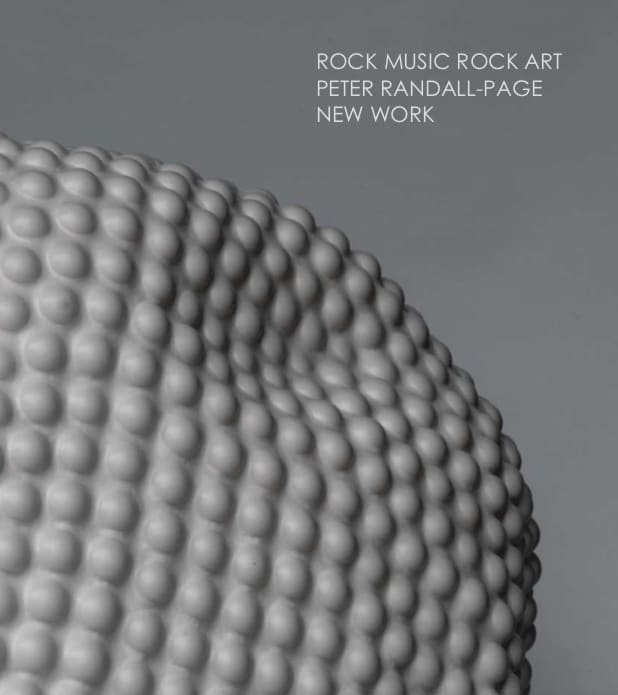 Rock Music Rock Art, Peter Randall-Page New Work