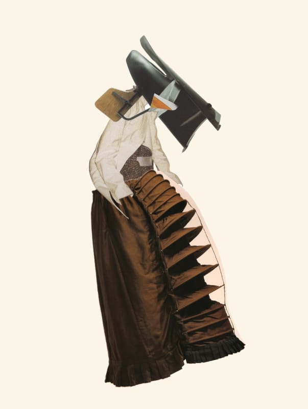 Marcia Kure James the Son of Zebedee, 2013 Collage on paper 61 x 45.7 cm / 24 x 18 in